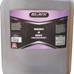 SLIKK WASH & WAX CAR SHAMPOO 20LTR FAUT003