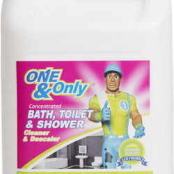 ONE & ONLY BATH TOILET & SHOWER CLEANER & DESCALER 5LTR