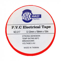 INSULATION TAPE 10 Mt PVC RED
