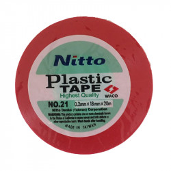INSULATION TAPE NITTO 20mt RED
