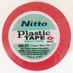 INSULATION TAPE NITTO 20mt RED