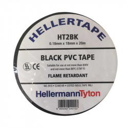 INSULATION TAPE PVC FLAME RETARD 20MT BLACK