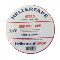 INSULATION TAPE PVC  FLAME RETARD 20MT RED