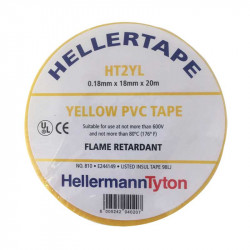 INSULATION TAPE PVC FLAME RETARD 20MT YELLOW