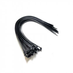CABLE TIES BLACK 392mm*4.7mm PACK 100 T50L
