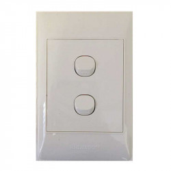 SWITCH LIGHT 2 LEVER 4*2 1 WAY A102