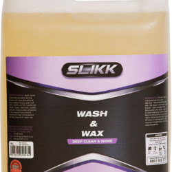 SLIKK WASH & WAX CAR SHAMPOO  5ltr FAUT003