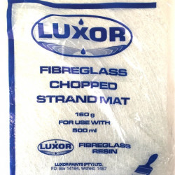 FIBRE GLASS CHOPPED MAT PREPACK  160g LUXOR