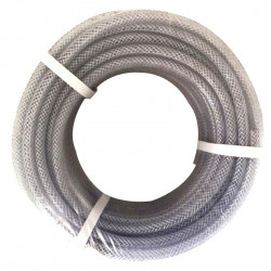 HOSE IND CLEAR REINFORCED  6.3mm diam 30m COIL
