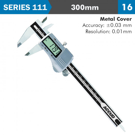 DIGITAL CALIPER 0-300MM/0-12' 0.01 METAL COVER DIGITAL CALIPER 0-300MM/0-12' 0.01 METAL COVER