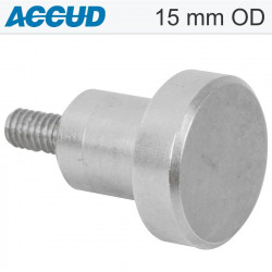 FLAT STEEL CONTACT POINT 15MM OD FOR INDICATORS