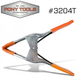 PONY 4' SPRING CLAMP WITH PROTECTIVE HANDLES & TIPS