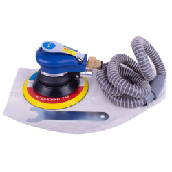 AIR ORBITAL SANDER 150MM HOOK AND LOOP WITH DUST EXTRACTION