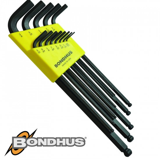 BALL END L-WRENCH 13PC SET 0.05-3/8' IMPERIAL PROGUARD FINISH BALL END L-WRENCH 13PC SET 0.05-3/8' IMPERIAL PROGUARD FINISH