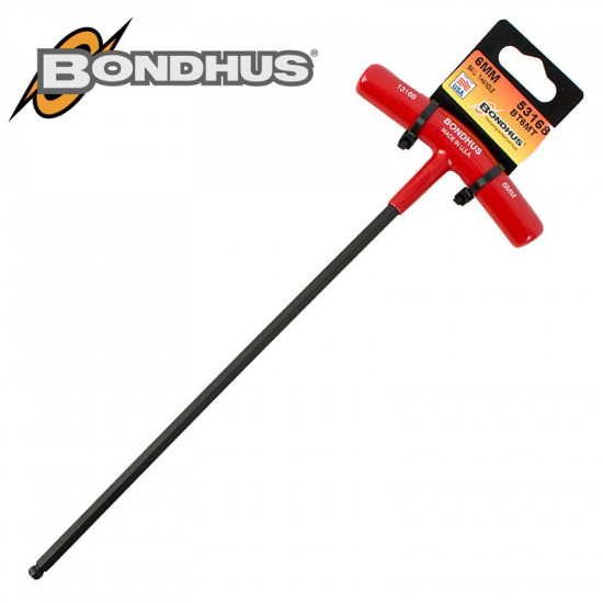 BALL END T-HDL 6.0MM PROGUARD SINGLE BONDHUS BALL END T-HDL 6.0MM PROGUARD SINGLE BONDHUS