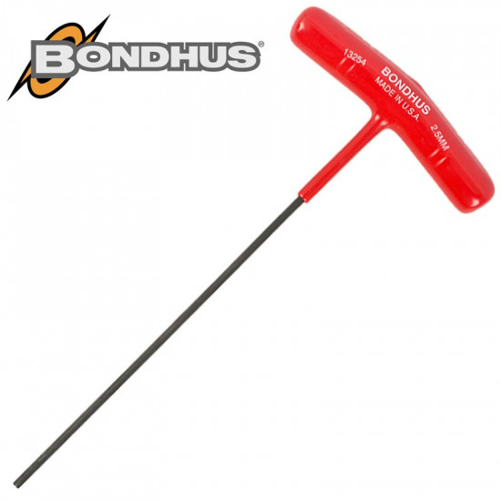 BALL END T-HDL 2.5.0MM PROGUARD SINGLE BONDHUS BALL END T-HDL 2.5.0MM PROGUARD SINGLE BONDHUS