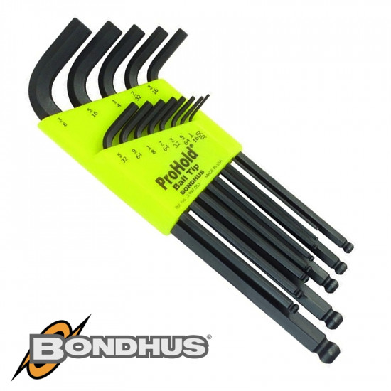 BALL END L-WRENCH 13PC SET 0.50-3/8' PROHLD BALL END L-WRENCH 13PC SET 0.50-3/8' PROHLD