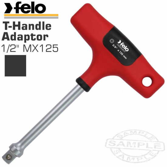 FELO 397 1/2'MX125 ADAPTER T-HANDLE FELO 397 1/2'MX125 ADAPTER T-HANDLE