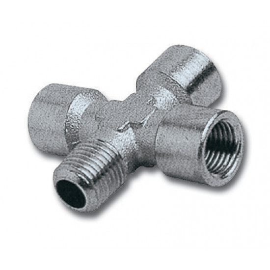 4-WAY CONNECTOR 1/4'3F/1M PACKAGED 4-WAY CONNECTOR 1/4'3F/1M PACKAGED