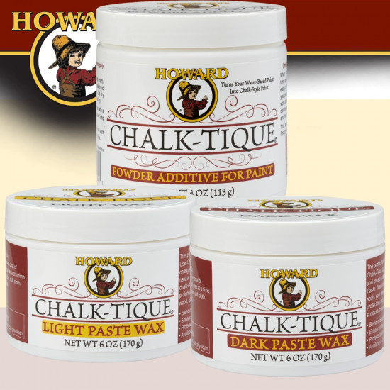 HOWARD COUNT. DISP.. CHALK-TIQUE 6 X ADDITIVE & 6 X LIGHT/DARK WAX HOWARD COUNT. DISP.. CHALK-TIQUE 6 X ADDITIVE & 6 X LIGHT/DARK WAX