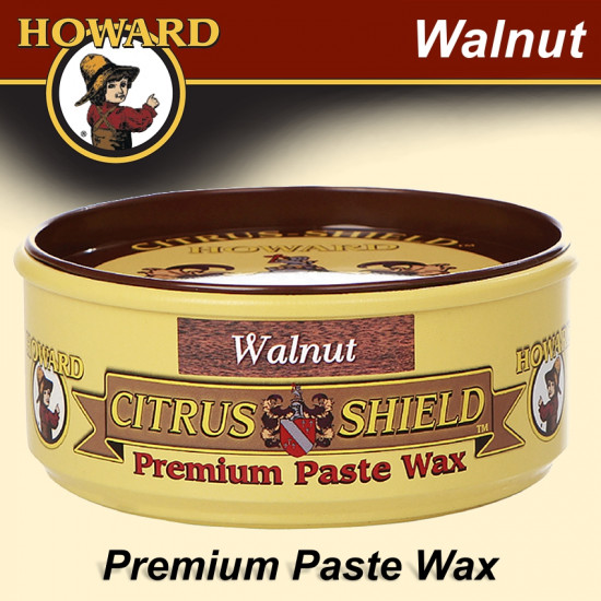 HOWARD WALNUT CITRUS-SHIELD PASTE WAX 325 ML