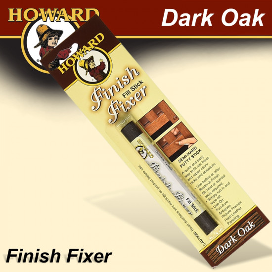 HOWARD FINISH FIXER DARK OAK FILL STICK HOWARD FINISH FIXER DARK OAK FILL STICK