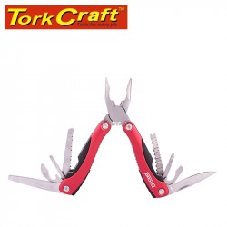 MULTITOOL RED WITH NYLON POUCH IN BLISTER