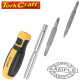 6 IN 1 SCREWDRIVER & 5MT MEASURING TAPE 6 IN 1 SCREWDRIVER & 5MT MEASURING TAPE
