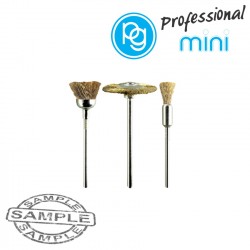 ASSORTED BRASS BRUSHES. 3PCS