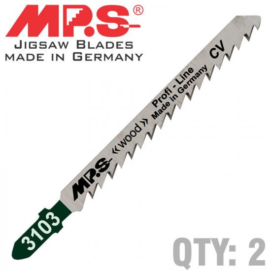 JIGSAW BLADE WOOD T-SHANK 6TPI T101D JIGSAW BLADE WOOD T-SHANK 6TPI T101D