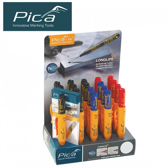 PICA INK MARKERS FOR DEEP HOLE DISPLAY PICA INK MARKERS FOR DEEP HOLE DISPLAY