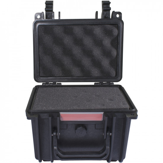 HARD CASE 225X190X170MM OD WITH FOAM BLACK WATER & DUST PROOF (191213) HARD CASE 225X190X170MM OD WITH FOAM BLACK WATER & DUST PROOF (191213)