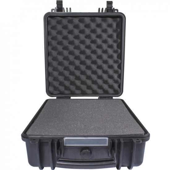 HARD CASE 425X370X210MM OD WITH FOAM BLACK WATER & DUST PROOF (333517) HARD CASE 425X370X210MM OD WITH FOAM BLACK WATER & DUST PROOF (333517)