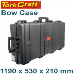 BOW CASE 1190X530X210MM WITH PRE-CUBED BREAKOUT FOAM