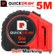 QUICKDRAW 5M TAPE MEASURE SELF MARKING QUICKDRAW 5M TAPE MEASURE SELF MARKING