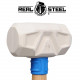 HAMMER MALLET WHITE 450G 16OZ HICK. WOOD HANDLE HAMMER MALLET WHITE 450G 16OZ HICK. WOOD HANDLE