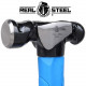 HAMMER BALL PEIN 700G 24OZ GRAPH. HANDLE REAL STEEL HAMMER BALL PEIN 700G 24OZ GRAPH. HANDLE REAL STEEL