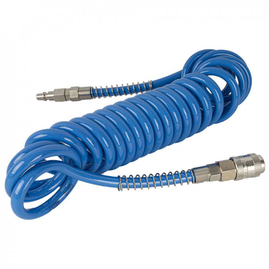SPIRAL POLYP HOSE 6.5MMX10MMX4M WITH QUICK COUPLERS BX15PU4-6,5 SPIRAL POLYP HOSE 6.5MMX10MMX4M WITH QUICK COUPLERS BX15PU4-6,5