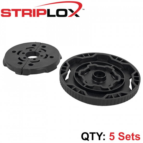 STRIPLOX 180D BLACK BULK BAG BLACK (5 SETS) STRIPLOX 180D BLACK BULK BAG BLACK (5 SETS)