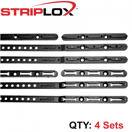STRIPLOX SHELFLOX EXTENDABLE BULK BAG (4 SETS) STRIPLOX SHELFLOX EXTENDABLE BULK BAG (4 SETS)