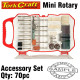 MINI ROTARY ACCESSORY SET 70PC MINI ROTARY ACCESSORY SET 70PC