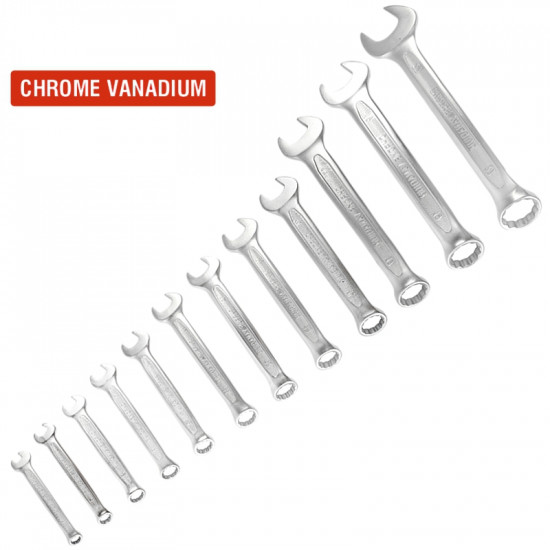 12PCS COMBINATION SPANNER SET 6-7-8-9-10-11-12-13-14-17-19-22MM 12PCS COMBINATION SPANNER SET 6-7-8-9-10-11-12-13-14-17-19-22MM