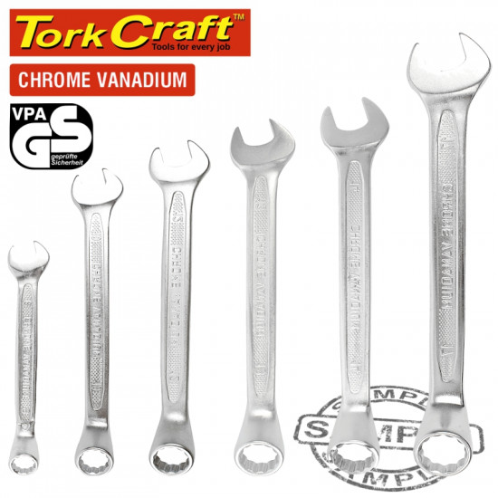 6PCS DEEP OFFSET COMBINATION SPANNER SET 8-10-12-13-14-17MM 6PCS DEEP OFFSET COMBINATION SPANNER SET 8-10-12-13-14-17MM