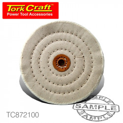 BUFFING PAD MEDIUM 150MM TO FIT 12.5MM ARBOR/SPINDLE