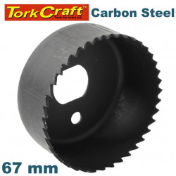 CARBON STEEL HOLE SAW 67MM