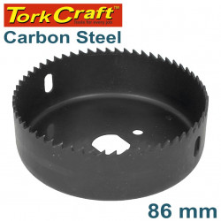 CARBON STEEL HOLE SAW 86MM