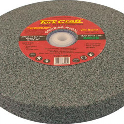 GRINDING WHEEL 200X25X32MM GREEN COARSE 36GR W/BUSHES FOR BENCH GRIN