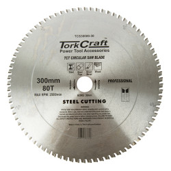 TCT BLADE STEEL CUTTING. 300 X 80T 30MM BORE