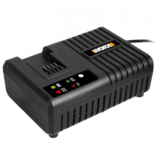 BATTERY CHARG. FAST 20V 6A FOR 2.0 - 6.0AH LI-ION BATTERIES WORX BATTERY CHARG. FAST 20V 6A FOR 2.0 - 6.0AH LI-ION BATTERIES WORX