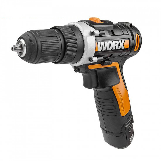 DRILL DRIVER 12V 2 X 2.0AH STD CHARGER INJ BOX WITH HOLSTER WORX DRILL DRIVER 12V 2 X 2.0AH STD CHARGER INJ BOX WITH HOLSTER WORX
